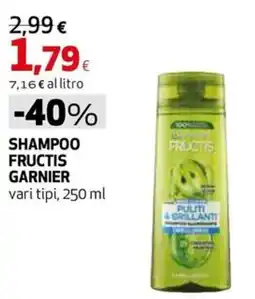 Extracoop Shampoo Fructis Garnier offerta