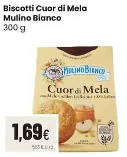 Coop famiglia cooperativa Biscotti Cuor di Mela Mulino Bianco offerta