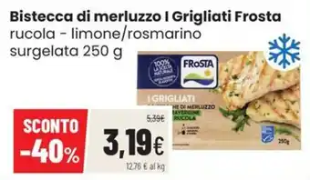 Bistecca di merluzzo I Grigliati Frosta