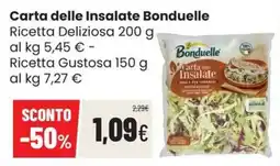 Coop Trentino Carta delle Insalate Bonduelle offerta