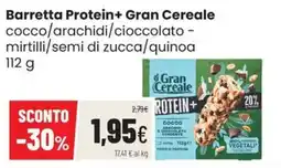 Coop Trentino Barretta Protein+ Gran Cereale offerta