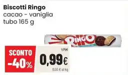 Coop Trentino Biscotti Ringo cacao - vaniglia offerta