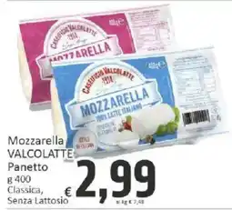 Paghi Poco Mozzarella Valcolatte Panetto offerta