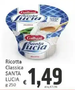 Paghi Poco Ricotta Classica Santa Lucia offerta