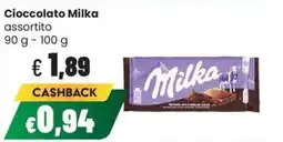 Coop Trentino Cioccolato Milka assortito offerta