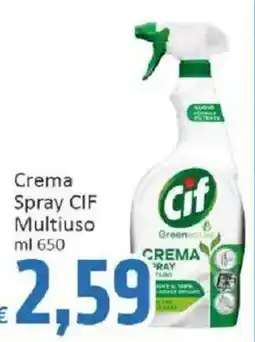 Paghi Poco Crema Spray CIF Multiuso offerta