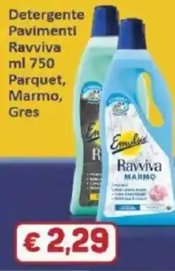 Paghi Poco Detergente Pavimenti Ravviva offerta