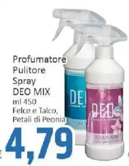 Paghi Poco Profumatore Pulitore Spray DEO MIX offerta