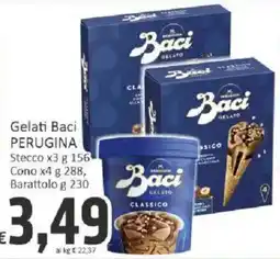 Paghi Poco Gelati Baci PERUGINA offerta