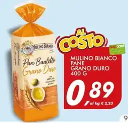 Coop Master Alleanza 3.0 Mulino Bianco Pane Grano Duro offerta