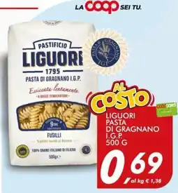 Coop Master Alleanza 3.0 Liguori pasta di gragnano i.g.p. offerta