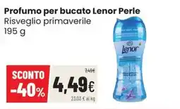 Coop Trentino Profumo per bucato Lenor Perle Risveglio primaverile offerta