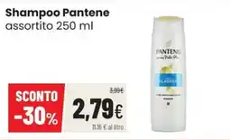 Coop Trentino Shampoo Pantene offerta
