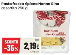 Coop Trentino Pasta fresca ripiena Nonna Rina offerta