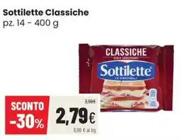 Coop Trentino Sottilette Classiche offerta
