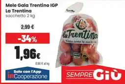 Coop Trentino Mele Gala Trentino IGP La Trentina offerta