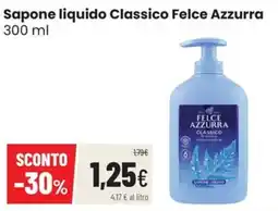 Coop Trentino Sapone liquido Classico Felce Azzurra offerta
