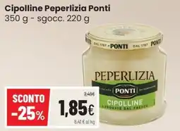 Coop Trentino Cipolline Peperlizia Ponti offerta