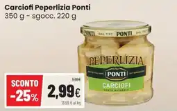 Coop Trentino Carciofi Peperlizia Ponti offerta