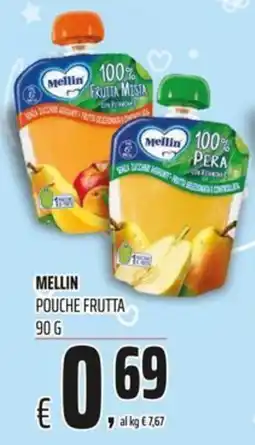 Coop Master Alleanza 3.0 Mellin pouche frutta offerta