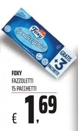Coop Master Alleanza 3.0 Foxy Fazzoletti offerta