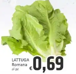 Paghi Poco Lattuga Romana offerta