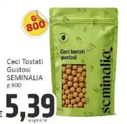 Paghi Poco Ceci Tostati Gustosi Seminalia offerta