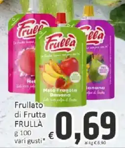 Paghi Poco Frullato di Frutta Frullà offerta