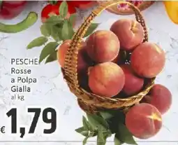 Paghi Poco PESCHE Rosse a Polpa Gialla offerta