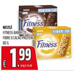 Coop Master Alleanza 3.0 Nestlé Fitness Barrette Fibre o Cacao Protein offerta