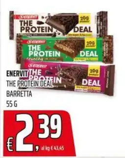 Coop Master Alleanza 3.0 Enervit the protein deal barretta offerta