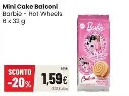 Coop Trentino Mini Cake Balconi Barbie offerta