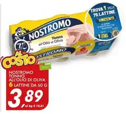 Coop Master Alleanza 3.0 Nostromo tonno all'olio di oliva offerta