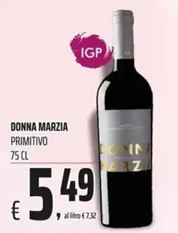 Coop Master Alleanza 3.0 Donna Marzia Primitivo offerta