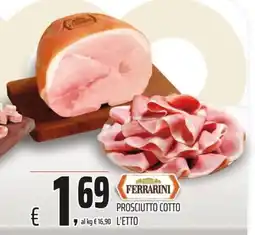 Coop Master Alleanza 3.0 Prosciutto cotto Ferrarini offerta