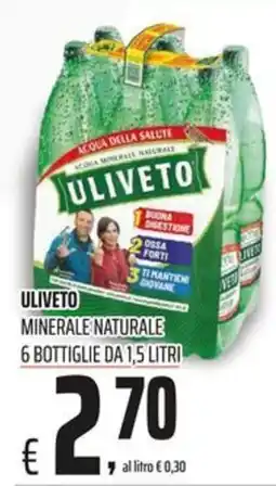 Coop Master Alleanza 3.0 Oliveto minerale naturale offerta