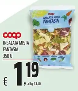 Coop Master Alleanza 3.0 Insalata mista fantasia offerta