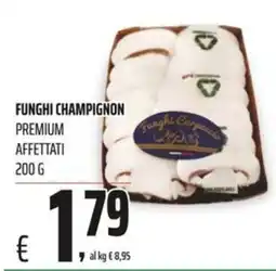 Coop Master Alleanza 3.0 Funghi champignon premium affettati offerta