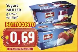Paghi Poco Yogurt Müller offerta