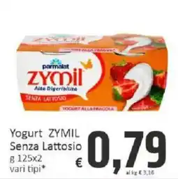 Paghi Poco Yogurt ZYMIL Senza Lattosio offerta