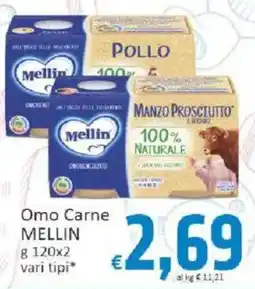 Paghi Poco Omo Carne MELLIN offerta