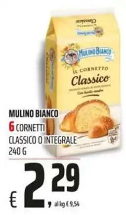 Coop Master Alleanza 3.0 Mulino Bianco il cornetto classico offerta
