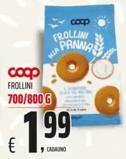 Coop Master Alleanza 3.0 Frollini alla panna offerta