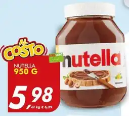 Coop Master Alleanza 3.0 Nutella offerta