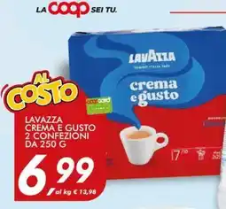 Coop Master Alleanza 3.0 Lavazza crema e gusto offerta