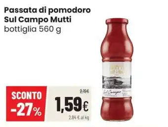 Passata di pomodoro Sul Campo Mutti