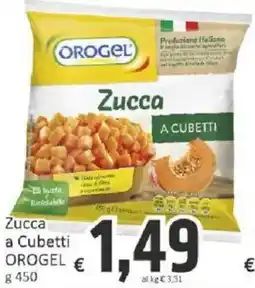 Paghi Poco Zucca a Cubetti OROGEL offerta