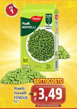 Paghi Poco Piselli Novelli Findus offerta