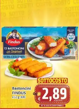 Paghi Poco Bastoncini Findus offerta