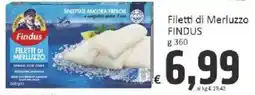 Paghi Poco Filetti di Merluzzo Findus offerta